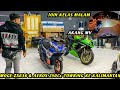 AEROX BORE UP 70FREE KELAS MALAM SAMPAI KE KALIMANTAN‼️FT ZX636 AKANG MV & BULLAES