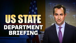 WASHINGTON, D.C | USA-DIPLOMACY | STATE BRIEFING |State Department briefing with Matthew Miller