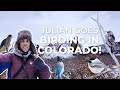 Birding in the Snow: Julián is Surprised by the Species He Finds in the Cold Colorado Winter