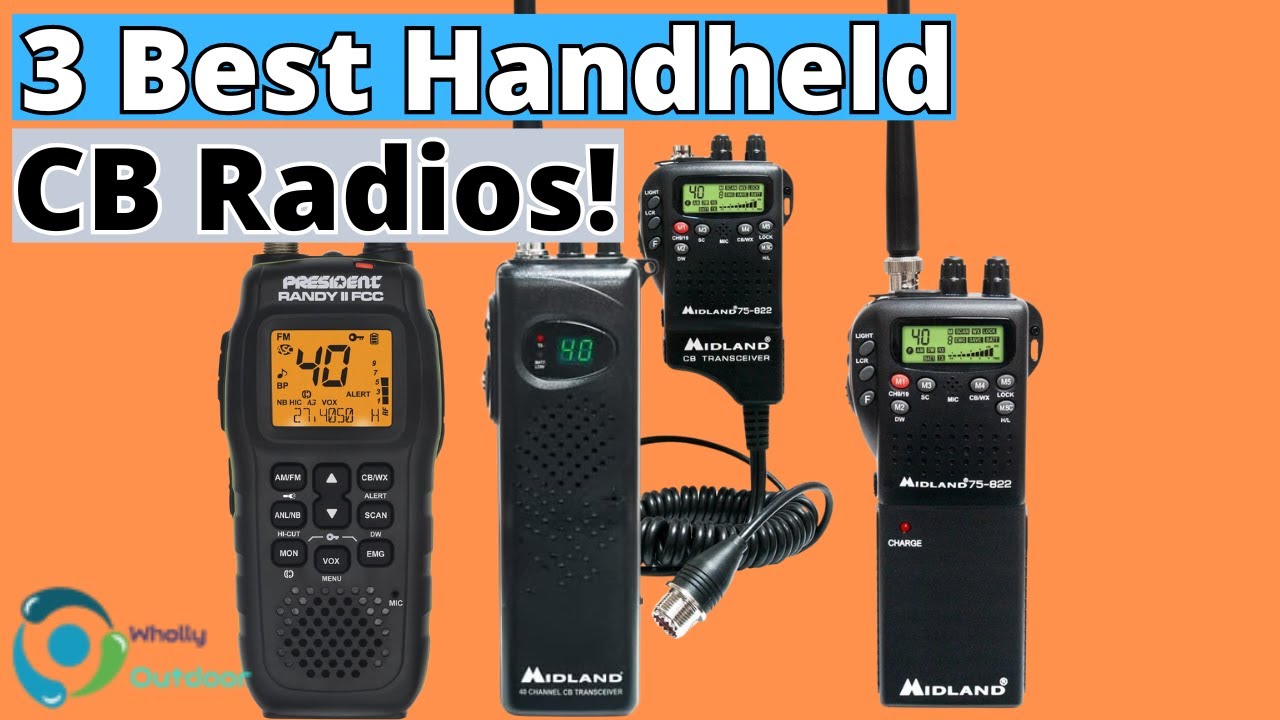 THE BEST HANDHELD CB RADIOS FOR 2024! (TOP 3) - YouTube