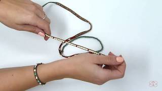 Multi layer wrap bracelet tutorial