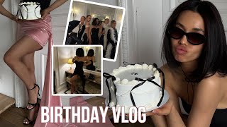 BIRTHDAY VLOG / поиск вечернего наряда, шопинг с подругой и празднование дня рождения