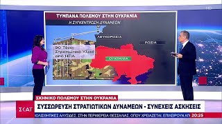 Σκηνικό πολέμου στην Ουκρανία: Συσσώρευση στρατιωτικών δυνάμεων - Συνεχείς ασκήσεις