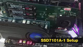 SSD7101A-1 HighPoint Zero-Compromise RAID Solution