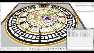 SketchUp Ruby Script Clock Analog