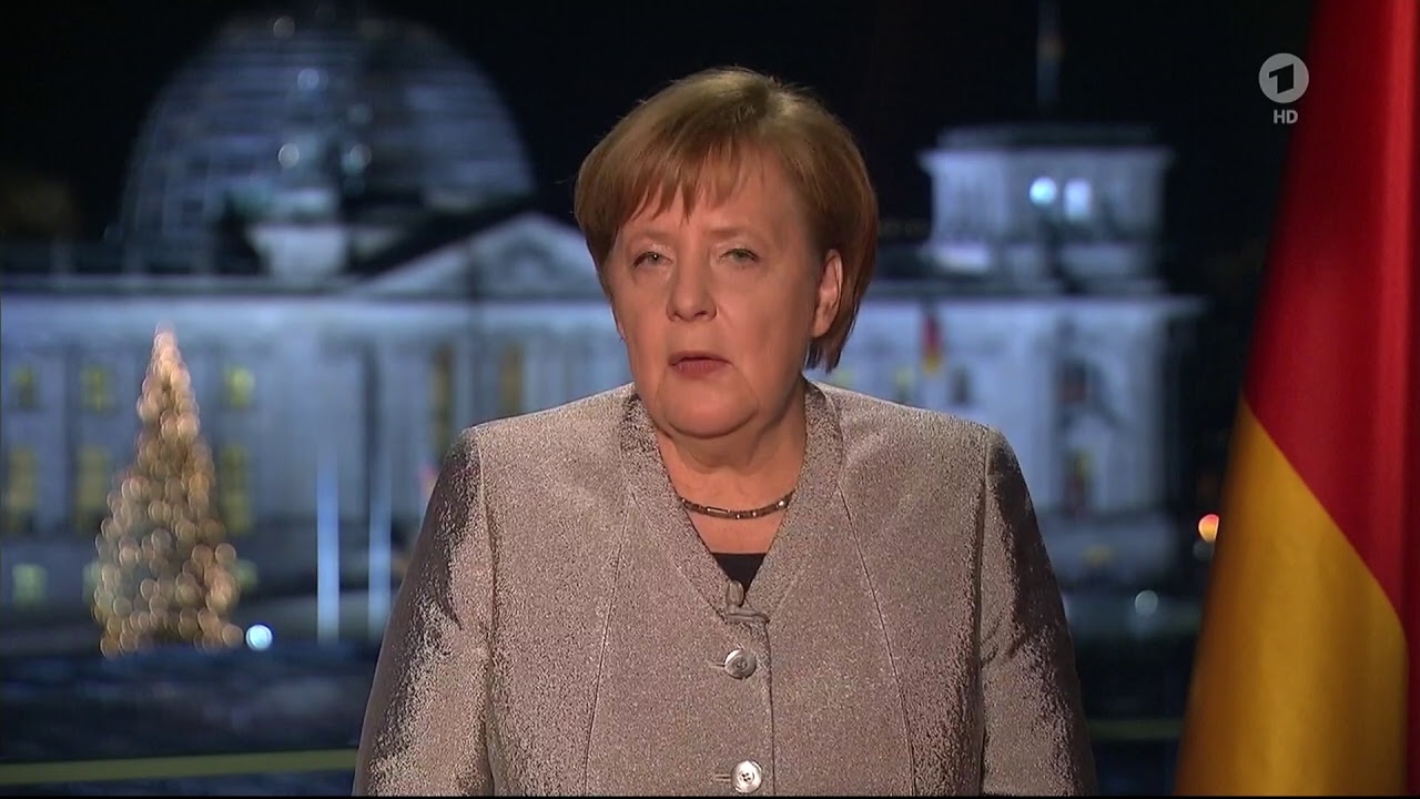 Die Neujahrsansprache Von Bundeskanzlerin Merkel - YouTube