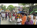 52nd kolkata rath yatra 2023 ulta rath yatra 28th june