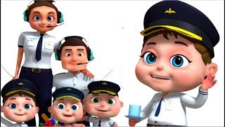 Pilot Finger Family And More | Finger Family Collection | Nursery Rhymes & Kids Songs | Videogyan