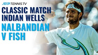 Classic Tennis Highlights: David Nalbandian v Mardy Fish | Indian Wells 2008