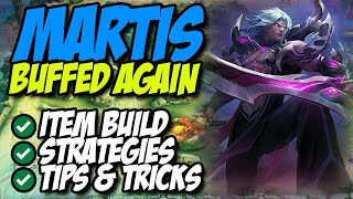 AGGRESSIVE GAMEPLAY MARTIS ROAM! 🤫😱 2024 | TOP GLOBAL PLAYS | TUTORIAL |GAMEPLAY BEST BUILD