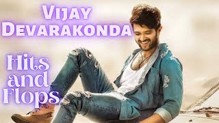 Vijay Devarakonda Hits and Flops and All Movies List of Rowdy #vijaydevarakonda #geethagovindham
