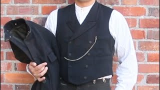 【私服紹介】120年前の古い服を着る。明治・大正期のコーディネート紹介動画 (音声解説無し版) #2