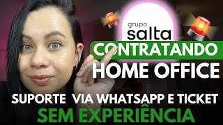 🚨HOME OFFICE SEM EXPERIÊNCIA: CONTRATANDO ASSISTENTE PARA SUPORTE HOME OFFICE