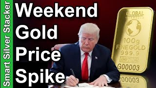 *BREAKING* Unusual Gold Surge This Weekend - Major Market Shock Sunday Night?