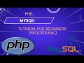 php mysqli tutorial   procedural way | PHP MySQL tutorial | PHP programming
