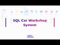 SQL Car Work Shop System