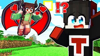 CRAZY DRAGON GIRL Has a Crush On Me In Minecraft! ( Tagalog ) ( Tagalog )