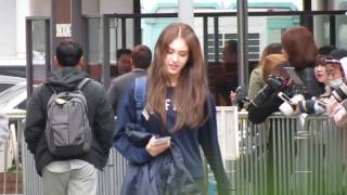 [FANCAM] 161021 IOI Somi music bank recording 아이오아이 소미 뮤뱅 출근 팬캠