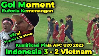 Download Mp3 Gol Moment Indonesia 3 2 Vietnam Kualifikasi Piala AFC U20 2023
