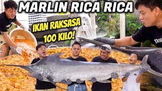 MASAK IKAN RAKSASA TERBESAR BUAT WARGA BALI! IKAN LANGKA PENUH DURI..