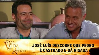 OQAVMR- Ezequiel revela a José Luís que Pedro é castrado e ele cai na gargalhada 😂😂😂