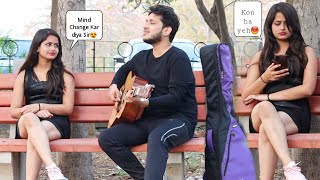 Impressing girl with Arijit Singh Songs Mashup || Randomly Singing In Public || By Mr King