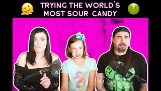 Trying The World's Most Sour Candy
