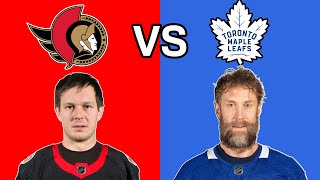 THE REMATCH - Ottawa Senators vs Toronto Maple Leafs PREVIEW - Leafs vs Sens NHL News, Lineups 2021