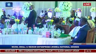 Dignitaries Grace MSMEs Nat'l Awards As FG Rewards Excellence Pt.2 |Live Event|