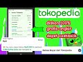 Tutorial cara belanja murah di Tokopedia dapat diskon 100% dapat cashback dan gratis ongkir