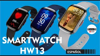 Unboxing Smartwatch HW13 conoce las características - Review Español #hw13