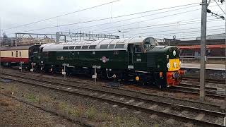 40013 Whistles Out of Crewe on 1Z40