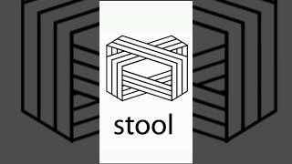 Simple logo in Adobe illustrator design  #illustration #stool #shortsfeed #logo