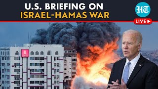 LIVE | Biden Official Briefs Media On Day 20 Of Israel-Hamas War