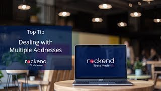 Strata Master Top Tip - Dealing with Multiple Addresses