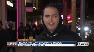 Downtown Summerlin Packed With Black Friday Shoppers