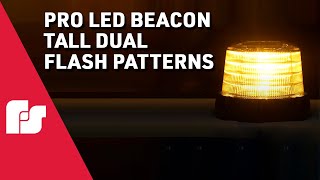 Federal Signal Pro LED Beacon Flash Patterns – Tall Dual