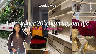 WEEKLY VLOG: *as a nursing student* | V-DAY, BIRTHDAY SURPRISES, LUXURY SHOPPING, HEALTH IS WEALTH