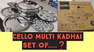 Cello Multi Kadhai || Multi function Kadhai