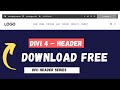 Divi Header Design - How to create a Custom Global Header in Divi (Easy Steps)