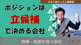 【就活生向けとんがり会社】社内ポジションは立候補で決める会社