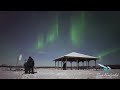 behind the scenes capturing unique portraits under the aurora northern lights