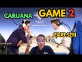 Caruana puts Carlsen to the ultimate Test | Freestyle Chess Singapore Game 2