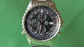 CASIO EDIFICE EF-527D-1A | Обзор и настройка (на русском) | Купить со скидкой