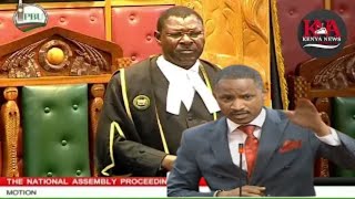 'YOU'RE RARELY IN THIS HOUSE \u0026 WHEN YOU COME YOU CAUSE DISORDER,'' SPEAKER WETANGULA TELL BABU OWINO