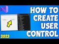 how to add (create) controlls into windows form application | How to use User Control in visual C#