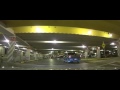 Driving into Short term Parking Garage at Calgary Airport in Canada Driving into Short term Parking Garage at Calgary Airport in Canada