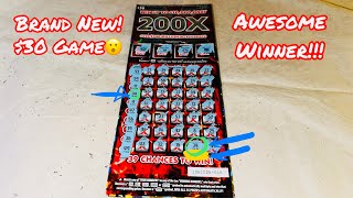 TRYING OUT BRAND NEW $30 (200X) CALIFORNIA LOTTERY SCRATCHERS SCRATCH OFF!