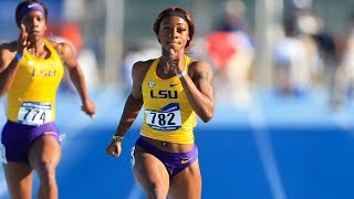 Sha'Carri Richardson 10.99! Fastest Frosh Ever At NCAAs