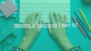 starting a business | part two | marketing | podcast